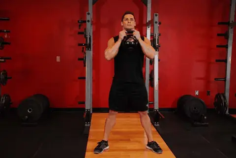 Goblet Squat hareketi animasyonu